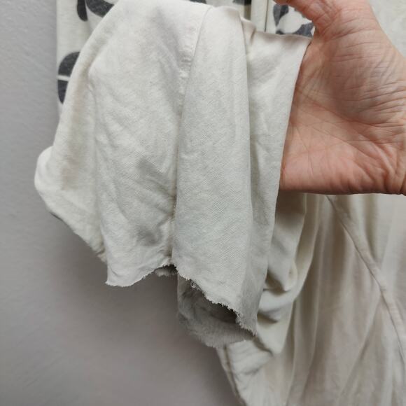 Rundholz Dip Jumpsuit Size Small White Cotton Harem NASA Gauze Button Front - Picture 8 of 13